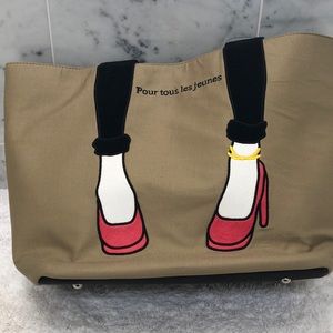 Sondra Roberts canvas tote bag